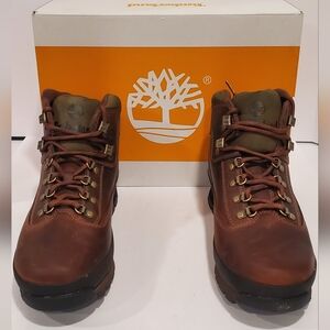 *NEW* TIMBERLAND EURO HIKER BETTER LEATHER BOOT men’s SZ 10 brown outdoor shoes